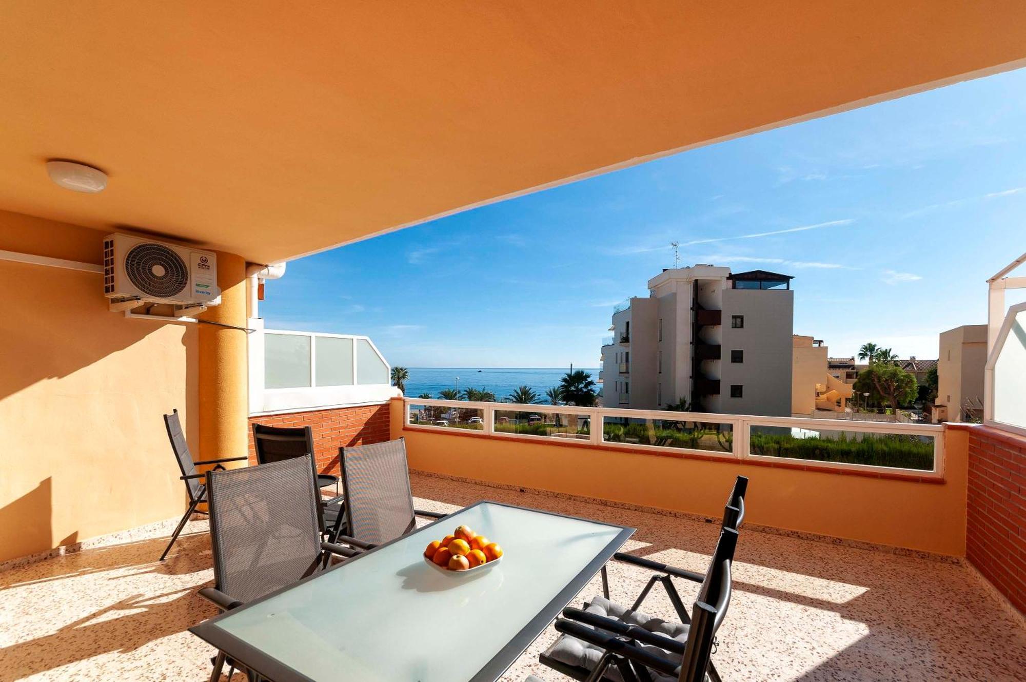 Primera Linea, Gran Terraza, Maravillosas Vistas, Alto Standing ビリャホヨサ エクステリア 写真