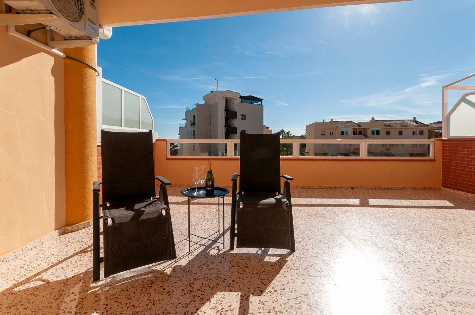 Primera Linea, Gran Terraza, Maravillosas Vistas, Alto Standing ビリャホヨサ エクステリア 写真